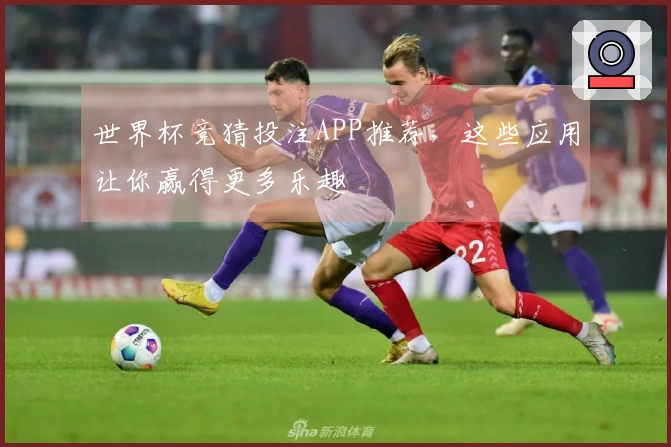 世界杯竞猜投注APP推荐，这些应用让你赢得更多乐趣